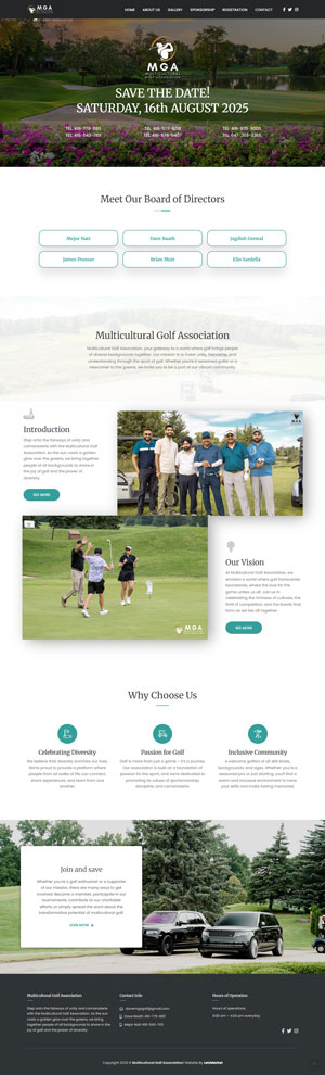 Multicultural Golf Association Image 01 LetzMarket